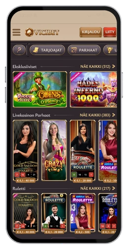 Vici Bet casino application